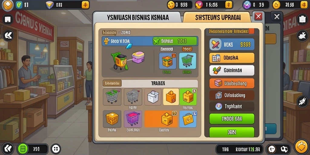 Tangkapan layar menunjukkan level pertama dengan grafis cerah.