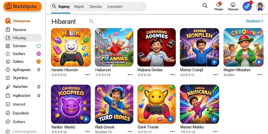 Screenshot memperlihatkan antarmuka permainan yang menarik.