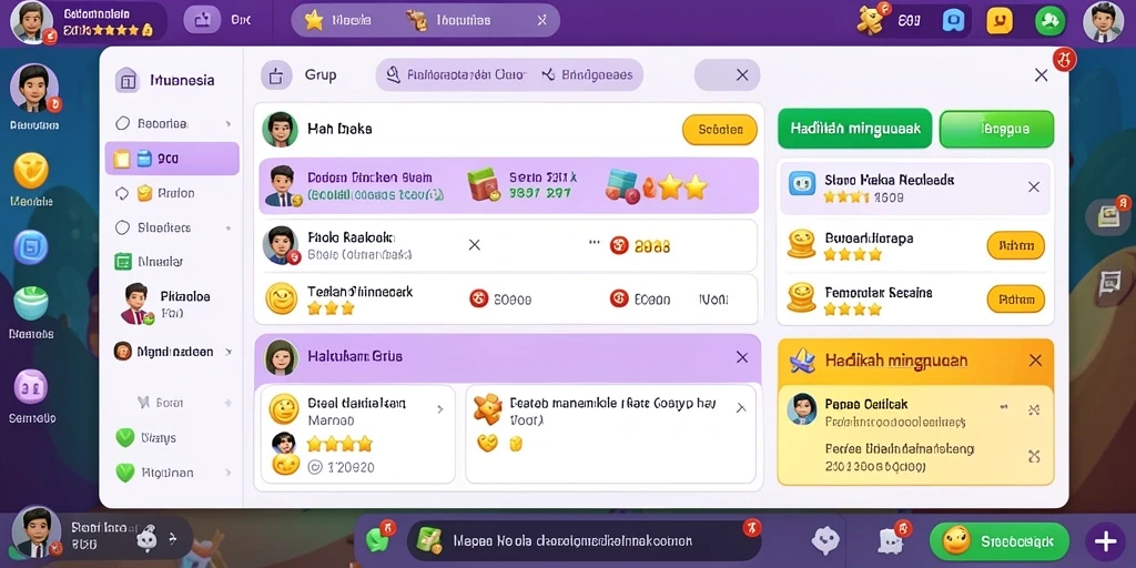 Tampilan antarmuka yang user-friendly dan menarik.