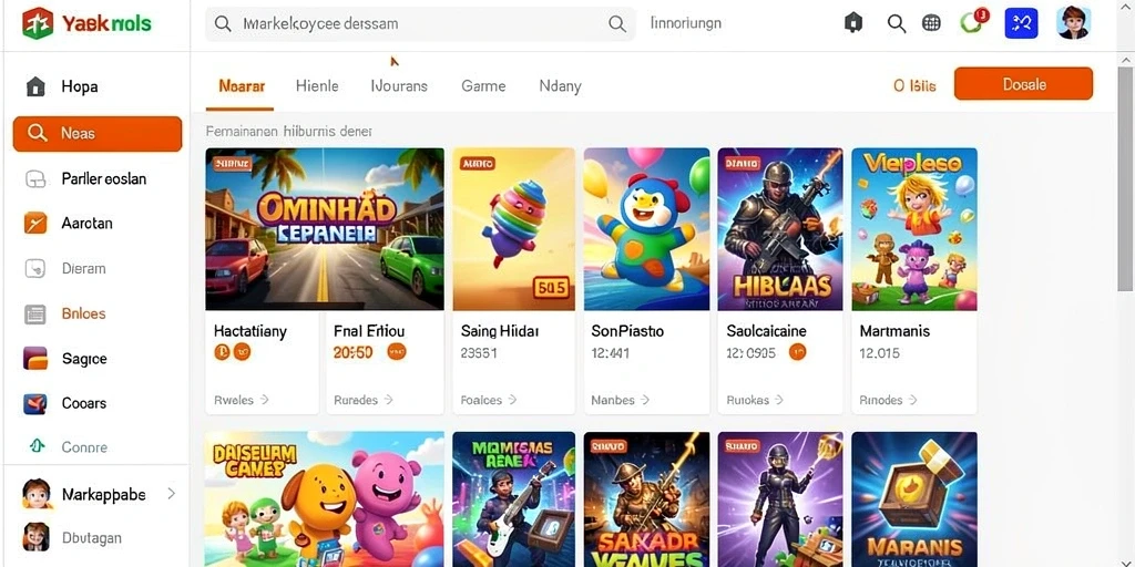 Screenshot menampilkan grafis indah dunia Jepang.