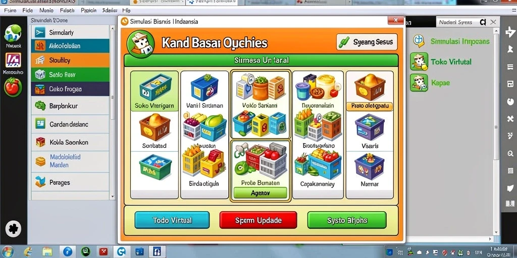 Tangkapan layar menunjukkan aksi seru dalam game.