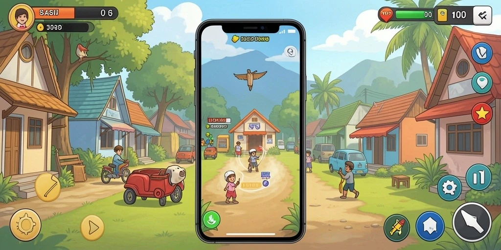 Tampilan antarmuka JUTA7 yang user-friendly.