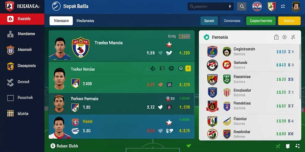 Screenshot menunjukkan antarmuka permainan yang menarik.