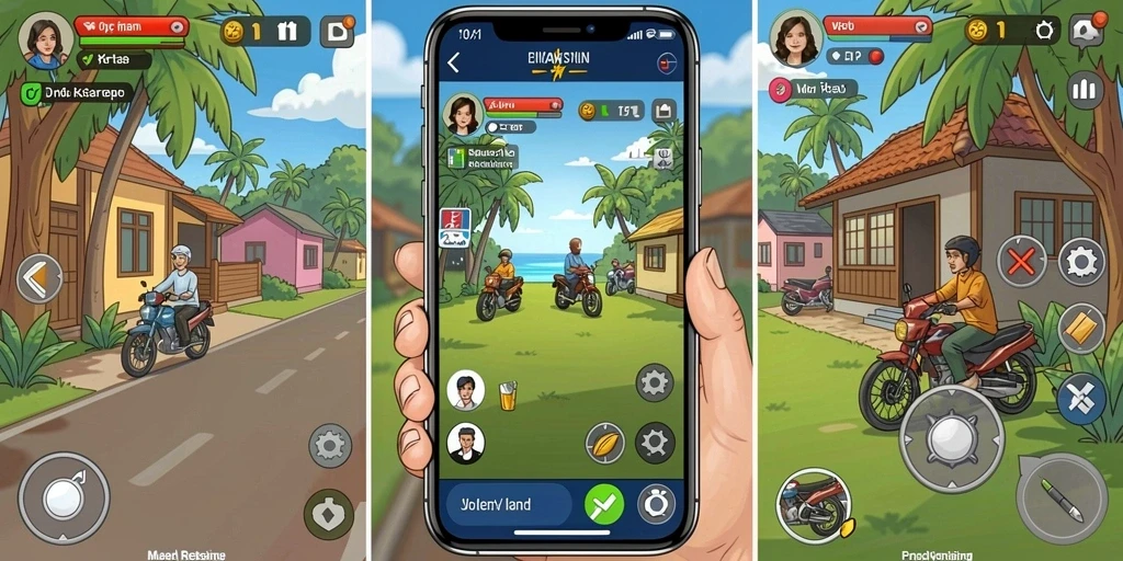 Tampilan antarmuka yang user-friendly.