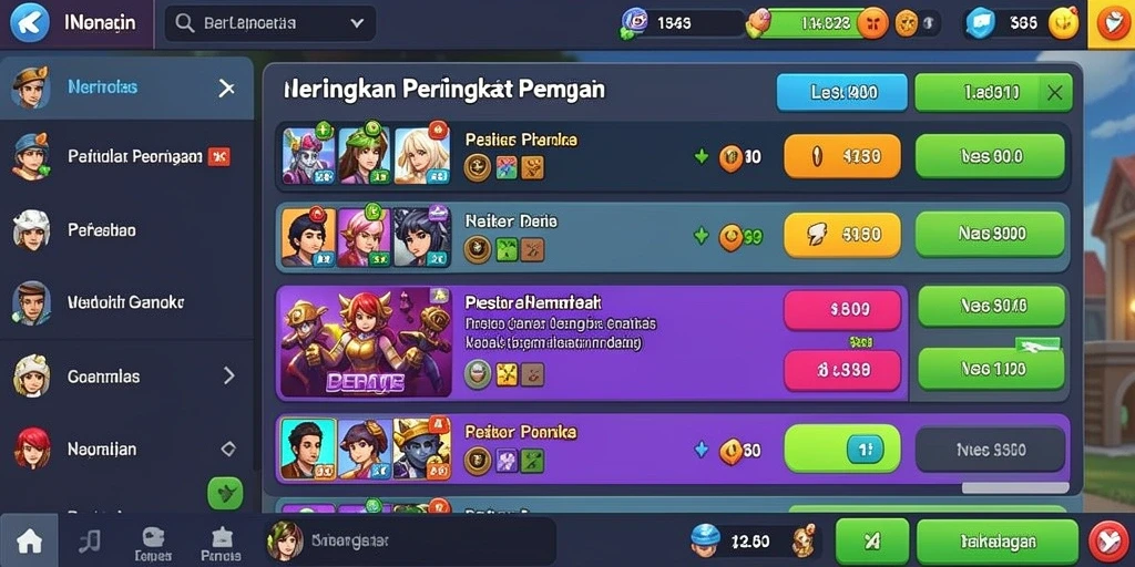 Tampilan utama SAWIT777 yang menarik dan intuitif.