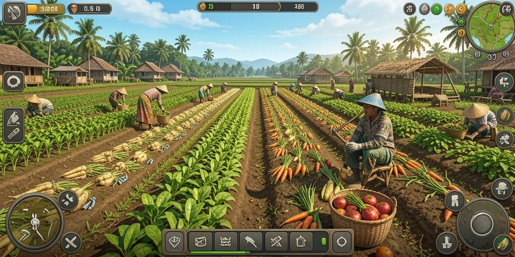 Tampilan antarmuka yang modern dan menarik.