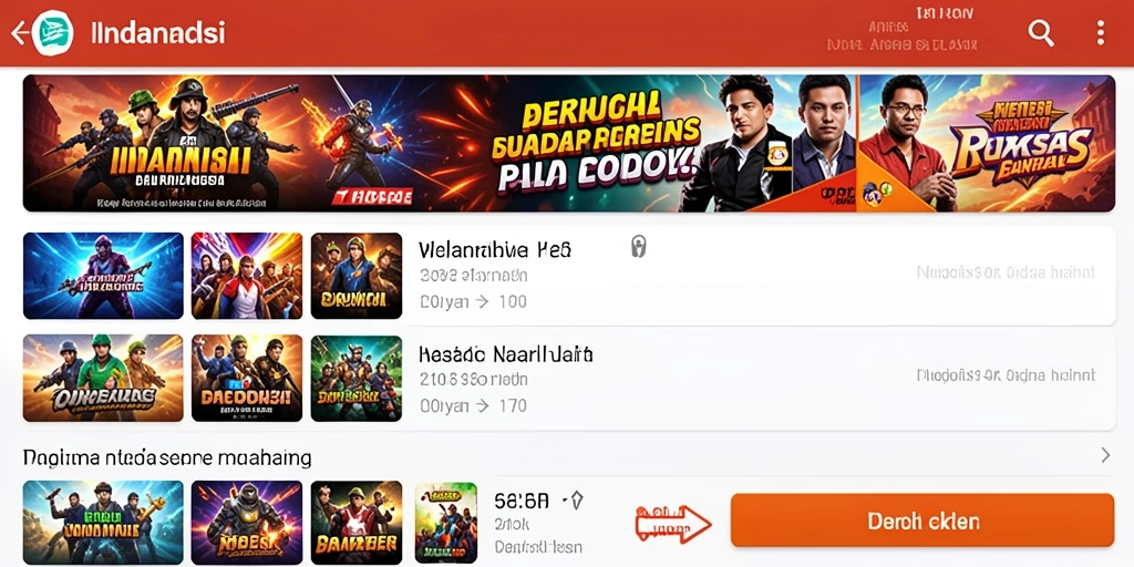 Screenshot menunjukkan petualangan seru di hutan lebat.