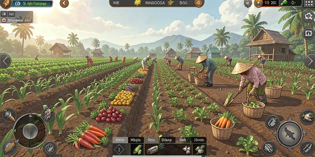 Tampilan antarmuka utama game TOPJITU yang menarik.