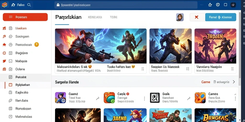 Tampilan antarmuka yang menarik dan mudah digunakan.